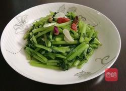 清炒蒜蓉茼蒿的做法图解6