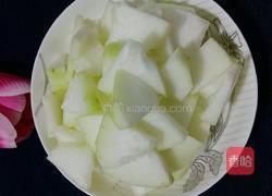 金钩贝尖炒冬瓜的做法图解2