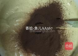 可可脚印蛋糕卷的做法图解12