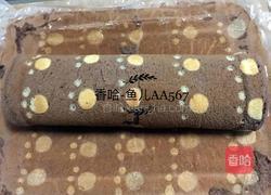 可可脚印蛋糕卷的做法图解17