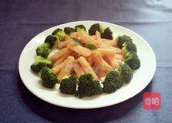 西兰花炒木耳的做法图解11