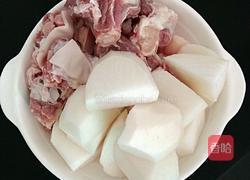 萝卜羊肉汤的做法图解1