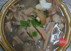 猪肘子炖藕的做法图解4