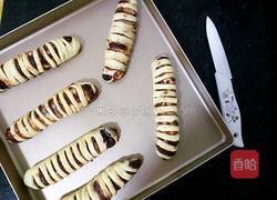 毛毛虫豆沙面包的做法图解16