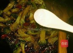 干煸花菜的做法图解9