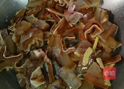 香芹炒腊猪头肉的做法图解8