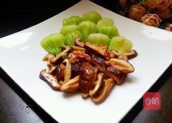 香菇油菜的做法图解9