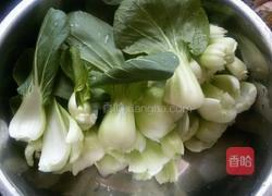 香菇油菜的做法图解6