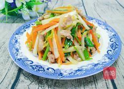 肉丝炒时蔬的做法图解9