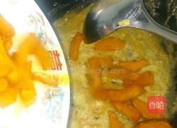 蛋黄焗南瓜的做法图解15