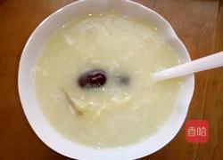 糯米红枣红薯粥的做法图解2
