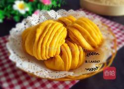 南瓜花卷的做法图解15