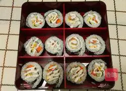 Illustration of how to make a sandwich bento 11