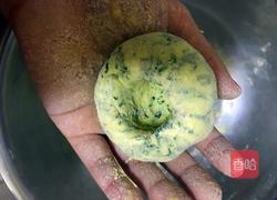 荠菜玉米面窝头的做法图解6