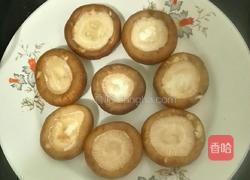 香菇酿肉的做法图解2