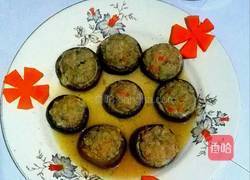 香菇酿肉的做法图解8
