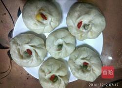 猪肉豆干香菇包子的做法图解14