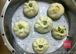 猪肉豆干香菇包子的做法图解12