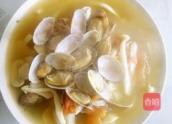 花蛤菌菇汤的做法图解5
