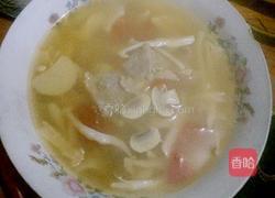 肉片菌菇汤的做法图解6