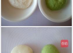 千层双色花卷的做法图解4