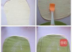 千层双色花卷的做法图解5