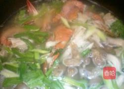 螃蟹煮粉干的做法图解6