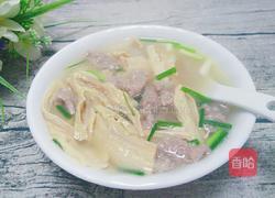 腐竹肉片汤的做法图解11