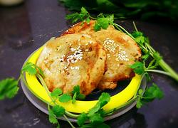 椒香葱油肉饼