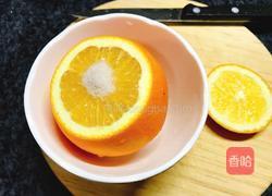 盐蒸橙子的做法图解2