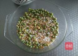 麦仁糯米豌豆盅的做法图解7