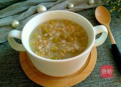 麦仁糯米豌豆盅的做法图解13