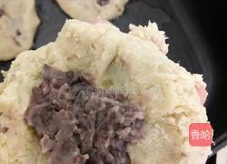 红薯糯米红豆饼的做法图解5