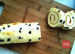 蓝莓戚风蛋糕卷的做法图解17