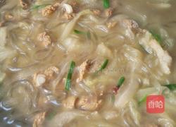 酸菜肉丝粉条汤的做法图解9