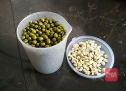 薏米绿豆浆的做法图解1