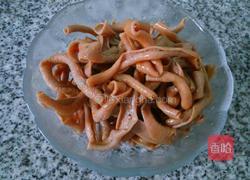 小炒卤鸭肠的做法图解3
