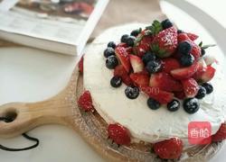 八寸草莓裸蛋糕的做法图解8