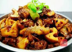 干锅莲藕鸡的做法图解16