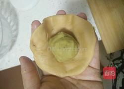 红糖抹茶山楂酥的做法图解3