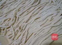 香菇青菜手擀面的做法图解3