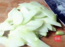 清炒佛手瓜的做法图解4