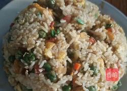 家常炒饭的做法图解3