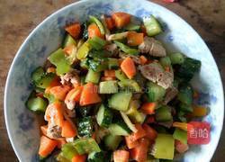 肉片炒三丁的做法图解9