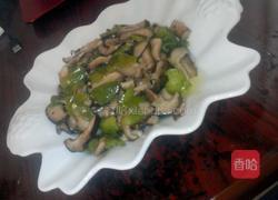 青椒炒香菇的做法图解13