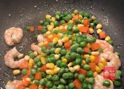 三色虾仁的做法图解8