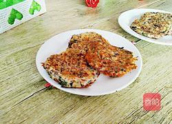 豆渣饼的做法图解6