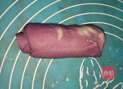 紫薯玫瑰花馒头的做法图解12