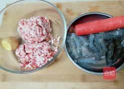 鲜美白菜虾肉卷的做法图解1