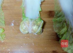 鲜美白菜虾肉卷的做法图解8